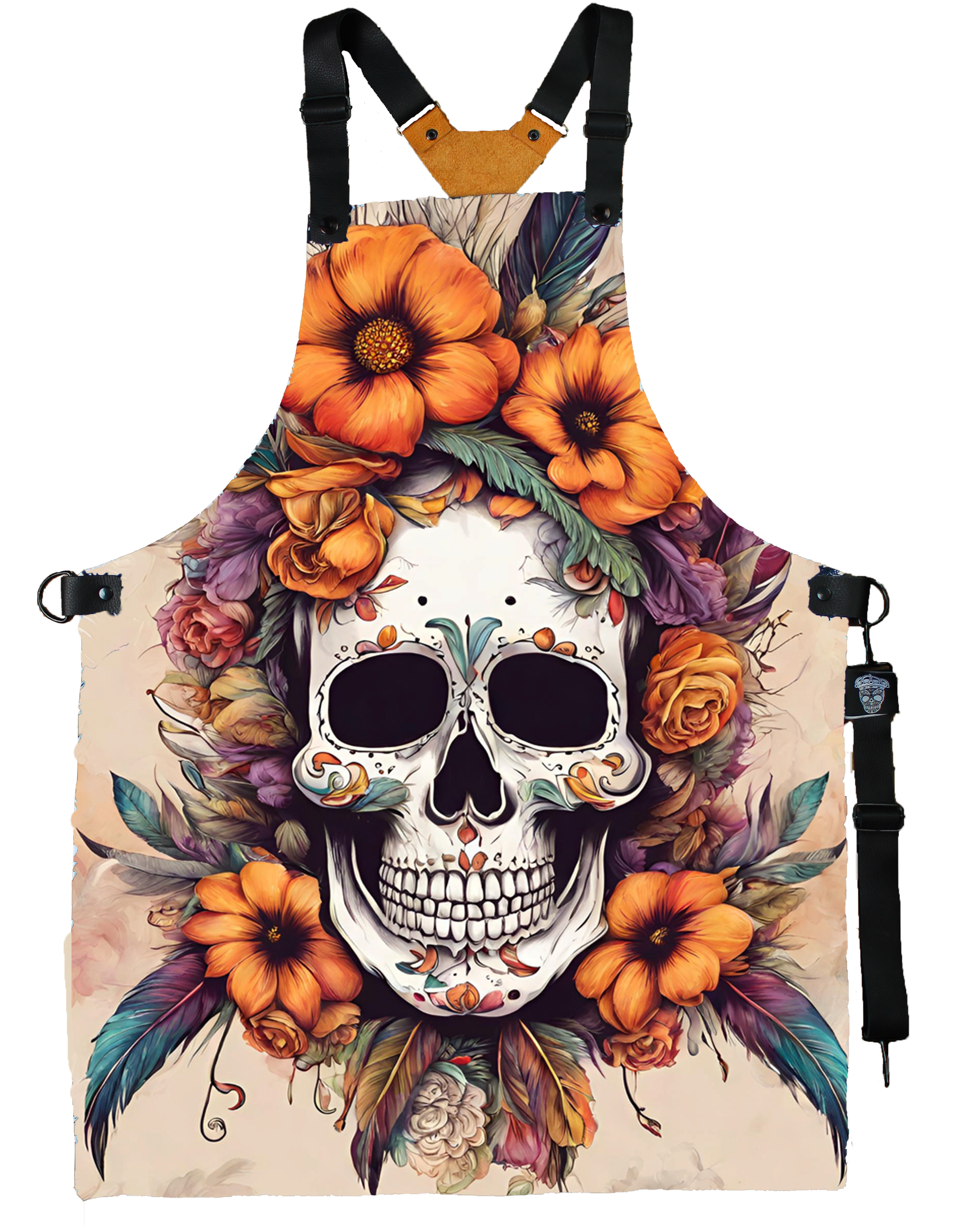 Catrina and flowers