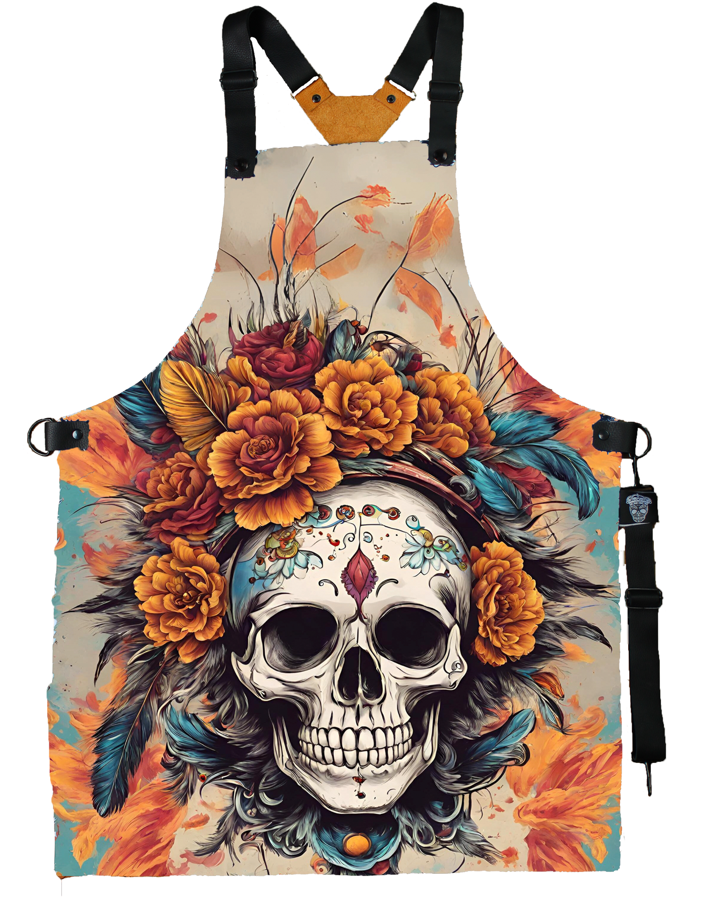 Catrina with watercolor
