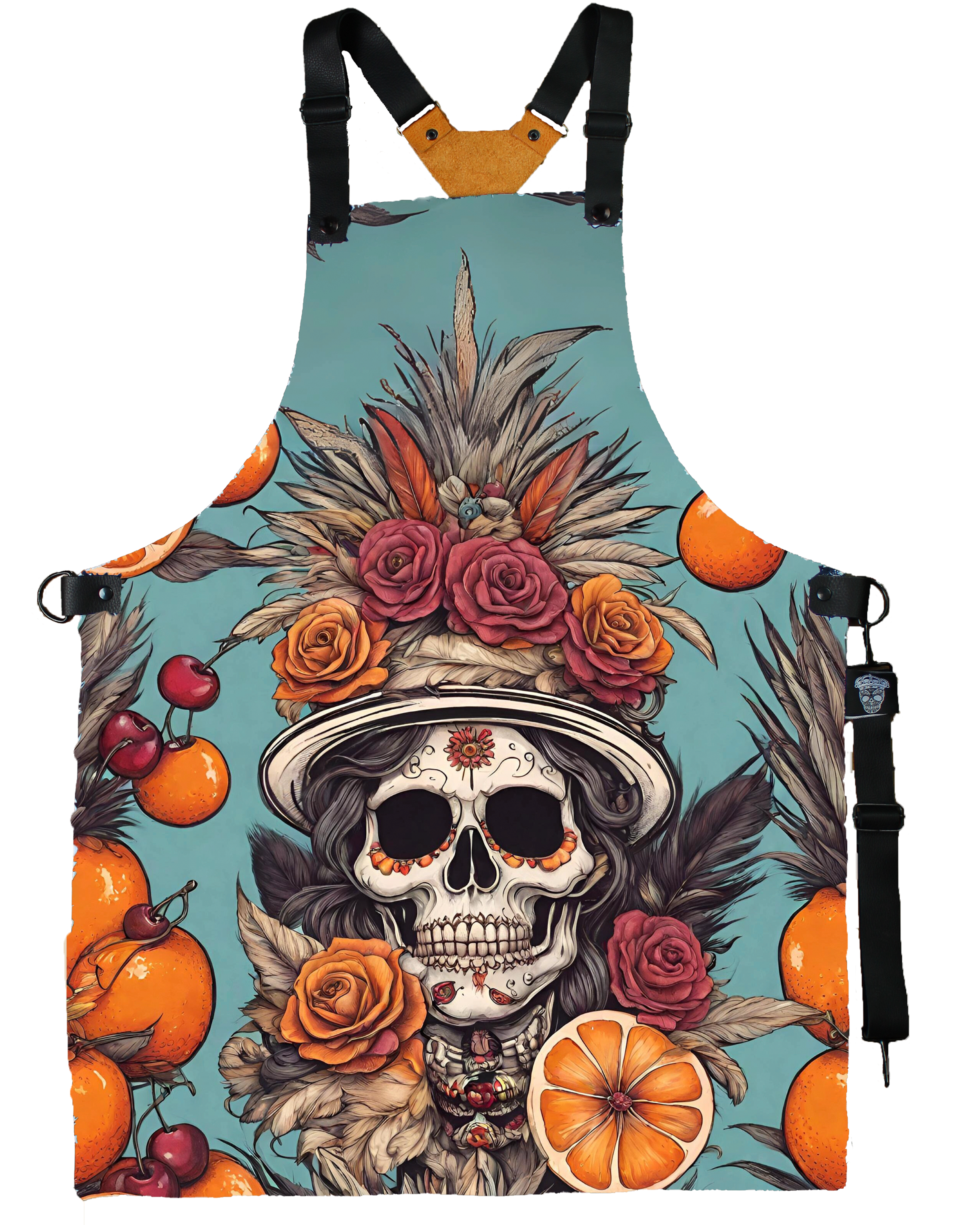 Catrina and citrus fruits