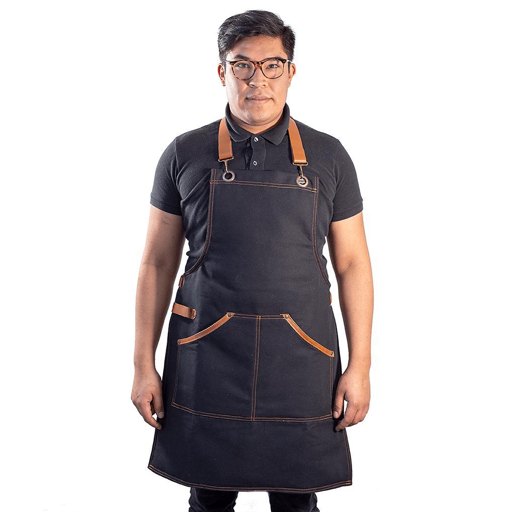 Mandil Negro para Parrila