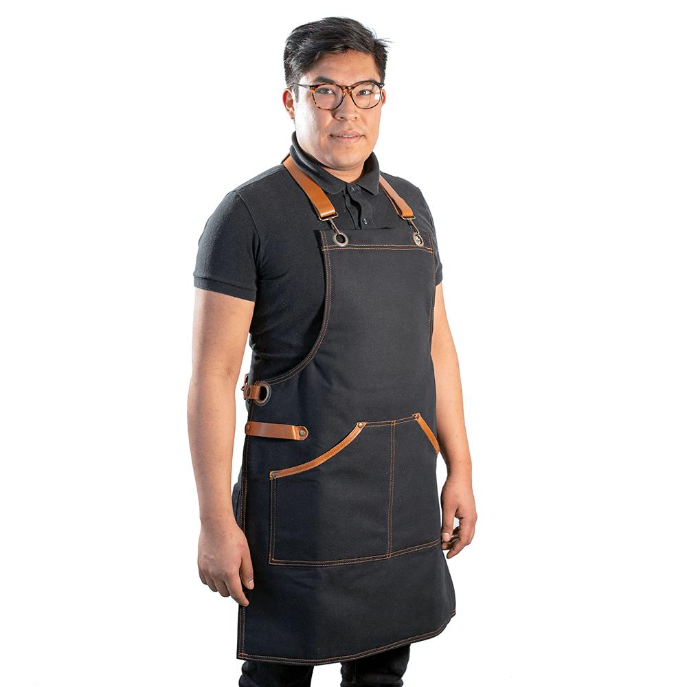 Mandil Negro para Parrila